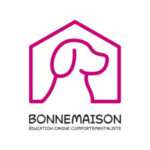 Logo Bonnemaison Éducation – identité visuelle simple et lisible pour éducateur canin à Sainte-Maure-de-Touraine.